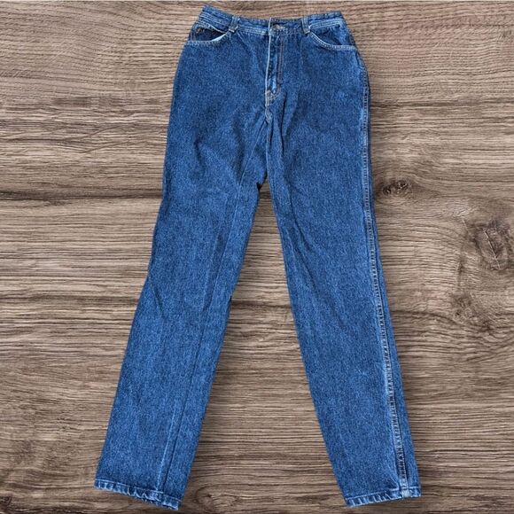 Jordache Denim - Jordache 80s High Rise Straight Leg Jeans
